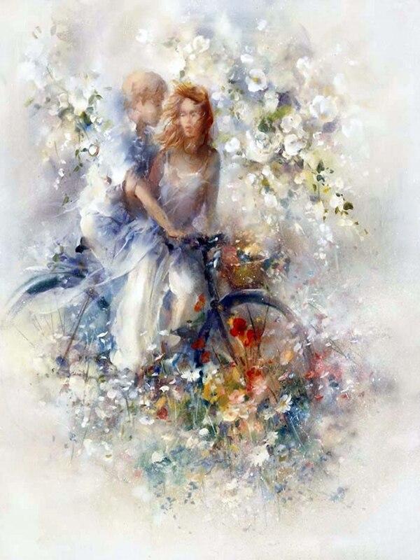 

5D Алмазная картина с цветочницей, полный стразов, вышивка, садовая мозаика, настенное искусство, домашний декор, набор для вышивки крестом Full Round 20x30CM