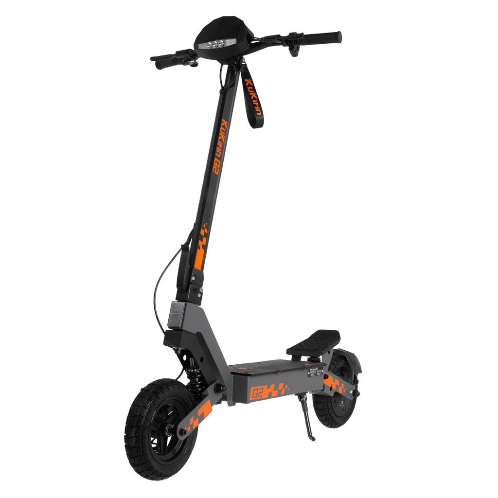 Kukirin G2 Elektroroller 800W Motor Reichweite 55 KM 48V 15AH 10 Zoll Reifen 7-Licht Sicherheitssystem E-Scooter