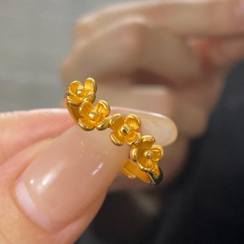 

Кольцо на палец ноги в виде ромашки золотистого цвета - Элегантный открытый дизайн для женщин Adjustable Open Ring