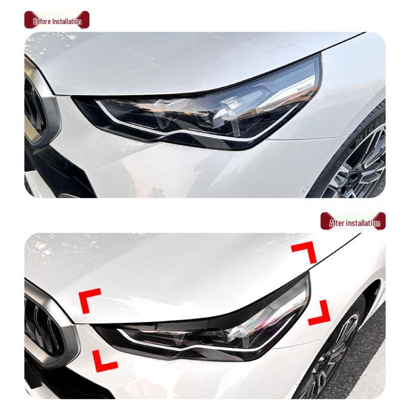 Headlight Eyebrow Stickers for 2024+ BMW 5 Series/ i5 G60 G61 Exterior Trim