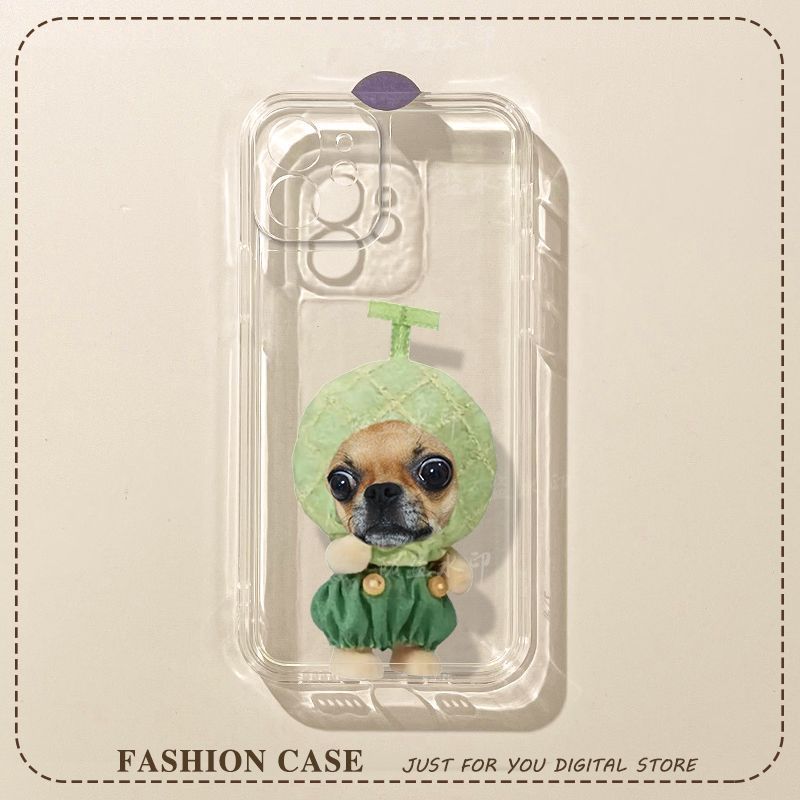 

Creative Simple Chihuahua Puppy Cute Phone Case For iPhone 17 Air 16e 15 14 13 12 11 Pro Max Plus Mini SE2020 2022 Soft Cover iPhone 15 Plus