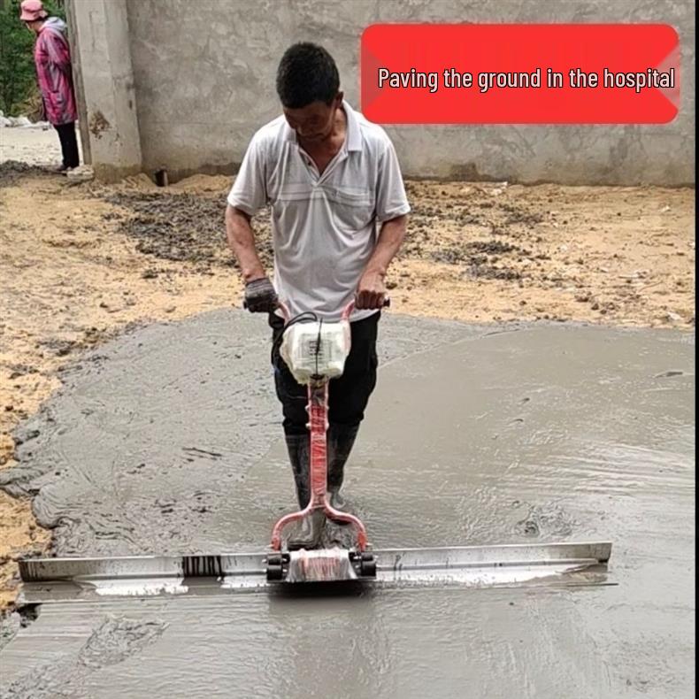 Electric 220V Rechargeable Concrete Vibrating Screed Leveler