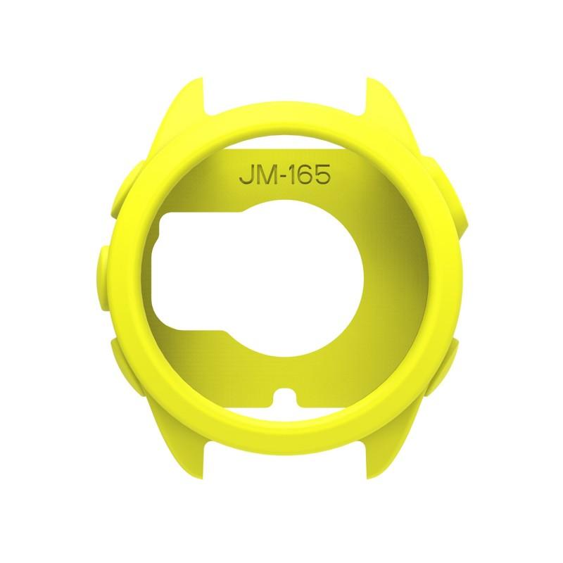 New Soft Silicone Case Cover for Garmin Forerunner 165 Smart Watch Bumper Protector Shell for Garmin Forerunner165 Accessoies For Forerunner 165 жёлтый