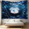 Cardiff City FC Print Tapestry - Portable Wall Decor Cloth, for Home, Dorm, Travel, Bedroom, Living Room - Ideal Birthday Housewarming Gift