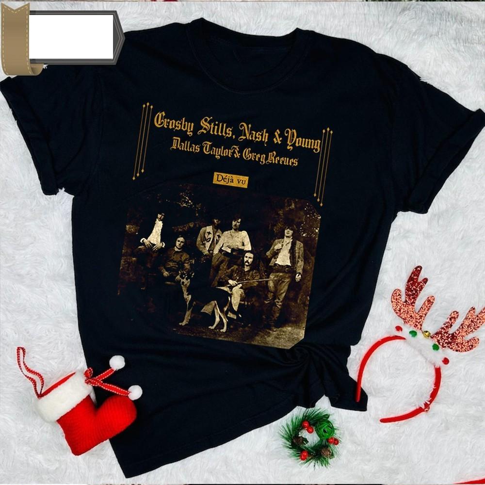 Popular Crosby Stills Nash And Young Unisex Unisex All Size 20D2054 Unisex T-Shirt XXL