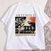 Vintage Artemis Around The Moon Tshirt Unisex Designer Comfortable Tee Shirt Casual Round Neck Printed T Shirts Clothes