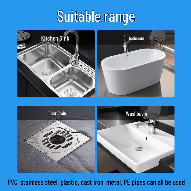 KOOGIS Powerful Drain Clog Remover Powder