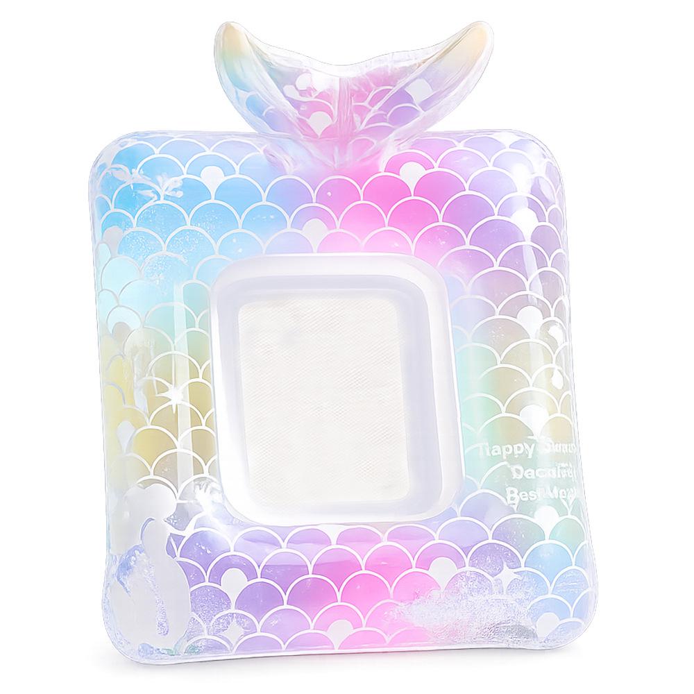 New Style Daisy Stripe Inflatable Pool Float Lounger