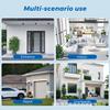 15MP HD Triple-Lens Outdoor PTZ Camera with Waterproof Build, WiFi, Full-Color Night Vision, 10x Zoom, and Two-Way Audio.