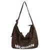 Casual Large-capacity Lazy Wind Handbag Women's 2025 New Leopard Print Tote Bag Fashion Shoulder Messenger Bag
