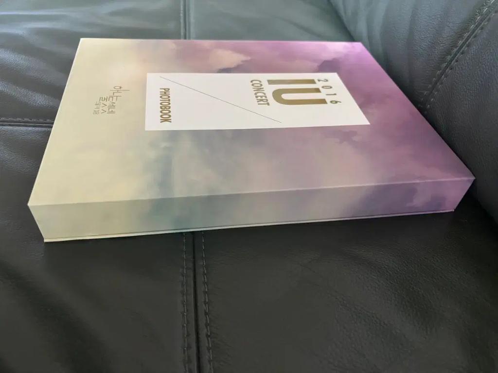 IU 2016 Concert Photobook Simple Open Used