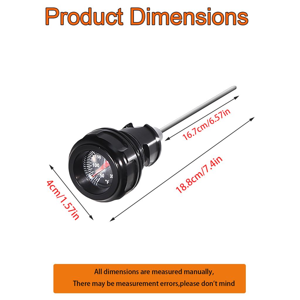 Oil Temperature Dipstick For Harley 2018-2024 Softail Slim Low Rider FXLR Breakout Fat Boy Street Bob