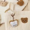 Korean-Style Cute Bear Doll Bag Pendant & Children's Name Tag Keychain