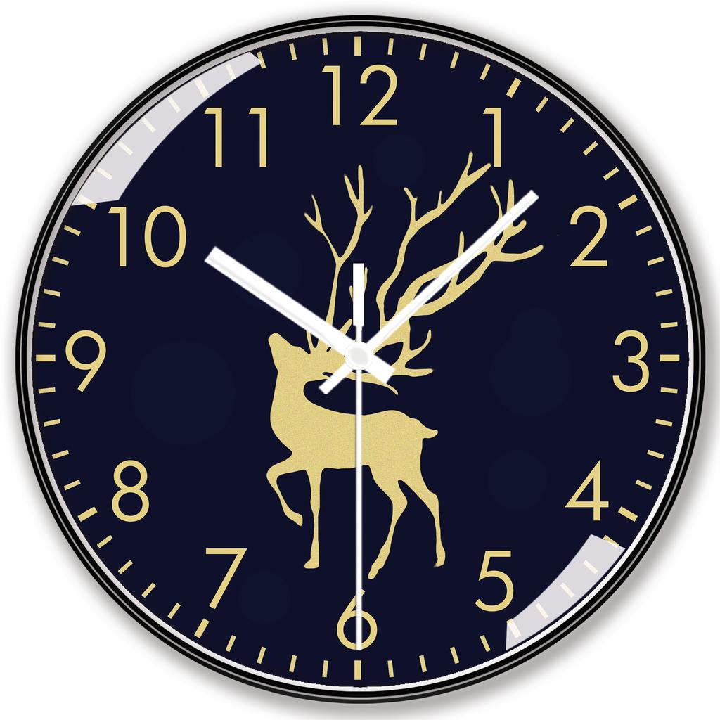 10 Inch 25cm Creative Personalized Wall Clock Living Room Simple Silent Clock Modern Fashion Light Luxury Clock