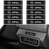 hqevk2 10Pcs Car Styling 3D Epoxy Vinyl Stickers Decals For Opel Insignia Corsa Monza Astra Safari Vauxhall OPC Auto Decorate Accessory