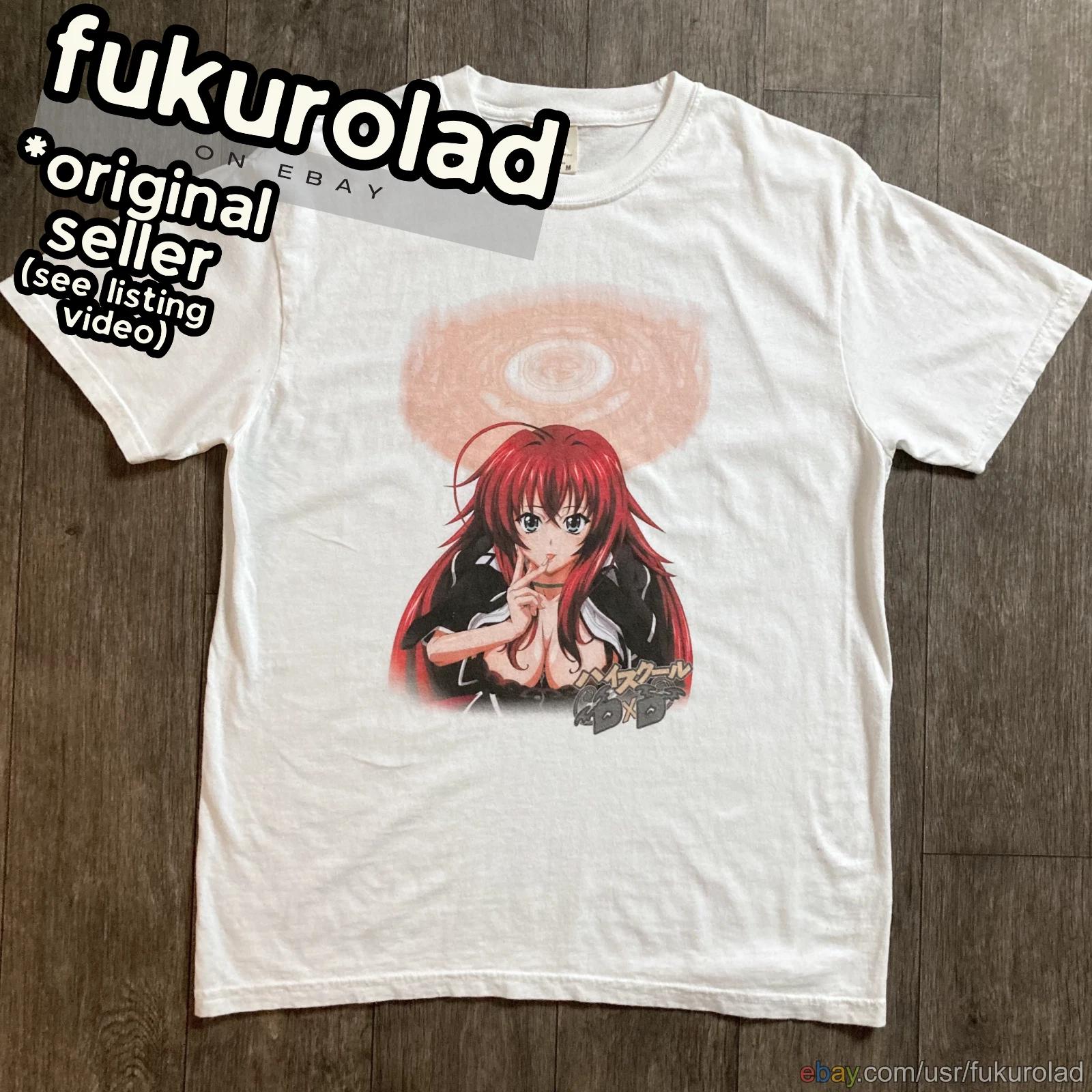 HIGHSCHOOL DxD Rias Gremory Anime UNISEX t-shirt - GILDAN / COMFORT COLORS L
