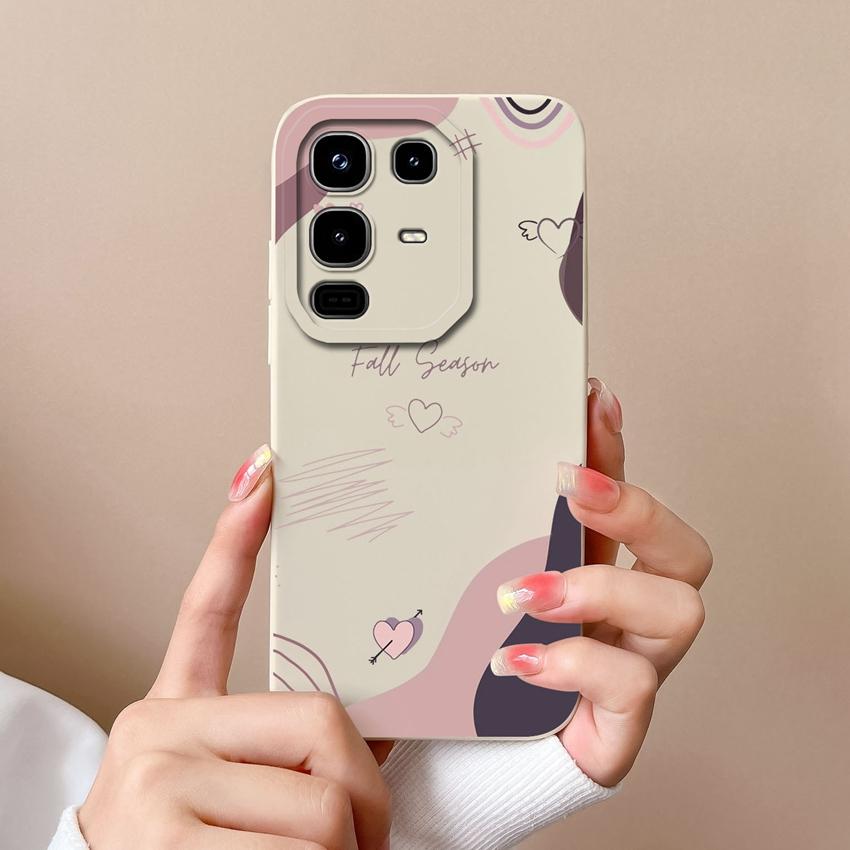 

Для Infinix Note 50 Pro Plus 50x 50s Чехол для мобильного телефона Модные узоры Большой палец-сердце Жидкий силикон Противоударная защита Задняя крышка Для Infinix Чехол Infinix Note 50S 5G