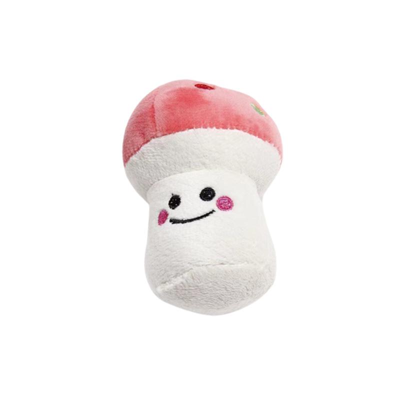 Food Dog Simulation Sound Plush Toy Pet Accessories Teeth Grinding Play Gift