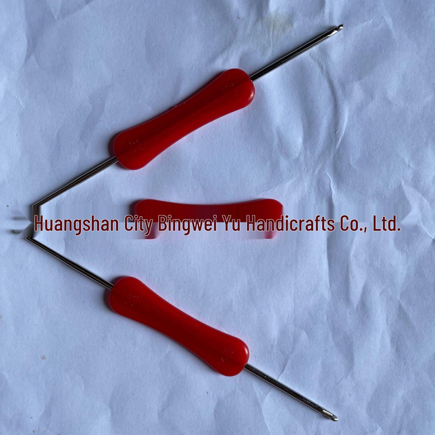 BWY Double-Ended Crochet Hook Set: Ice Fine Rain for Knit & Crochet Projects, Sweaters & Shoes. 1/0--1.9/0 (Small Double-Ended Hook)