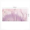 Gaming Mousepad with Marble Floral Pattern for Desk 120X60 Cm