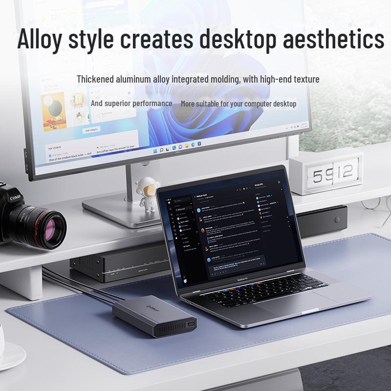 ORICO Mobilt Hårddiskkabinett 3.5/2.5-tums USB 3.0 Extern Läsare