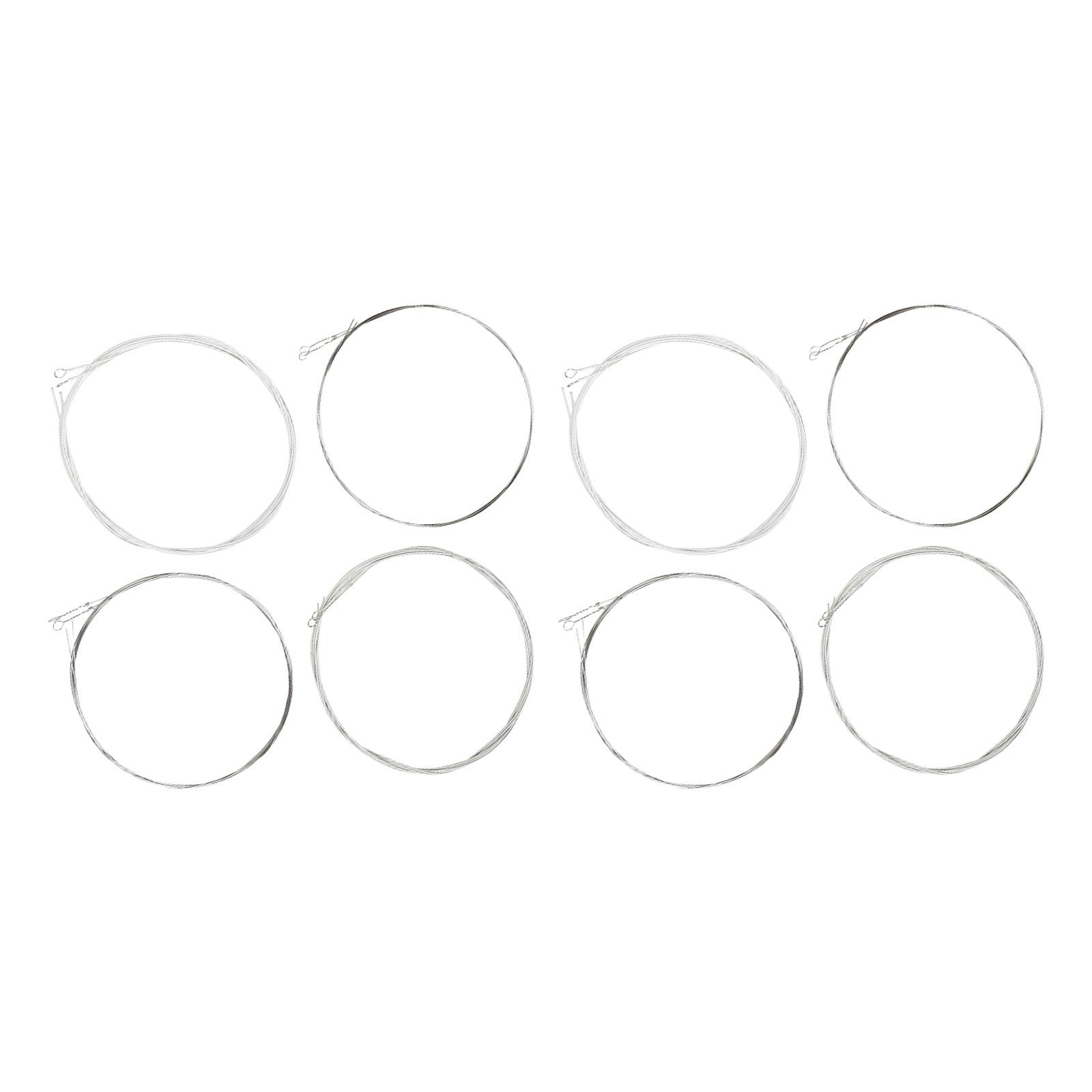 

Мандолина Музыкальная проволока Набор из 8 струн Аксессуары для мандолины Запасные струны Легкая установка Ремонтная деталь для мандолины