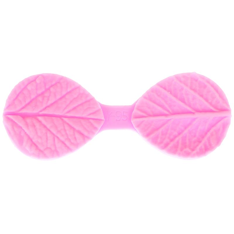 Diy Double Leaf Silicone Cake Mold Sugar Art Mold Fondant Mold Cake Decor