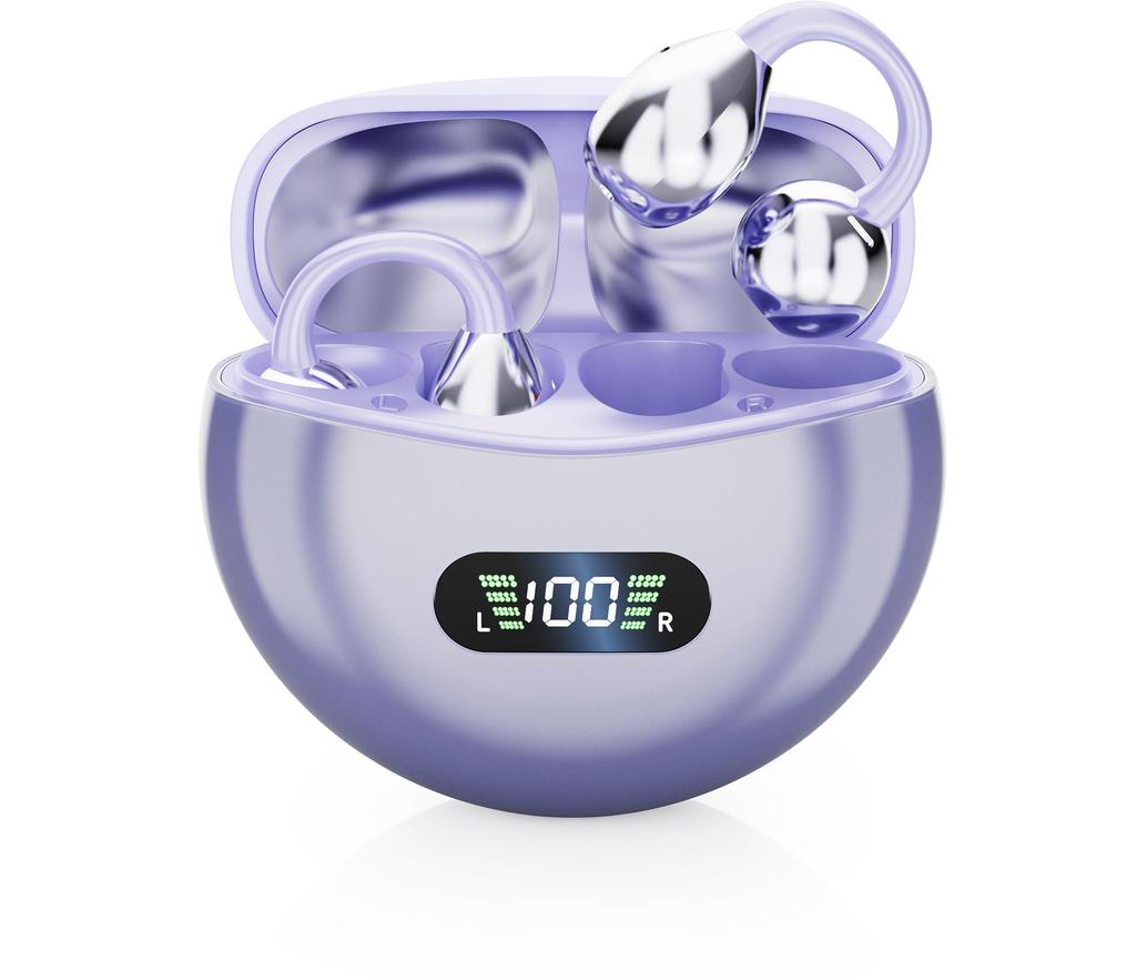 2024 Earbuds with Improved Sound Quality and Ear Bluetooth Wireless Earphones for Ear Open Ear More Convenient than Bone Conduction Noise Cancellation