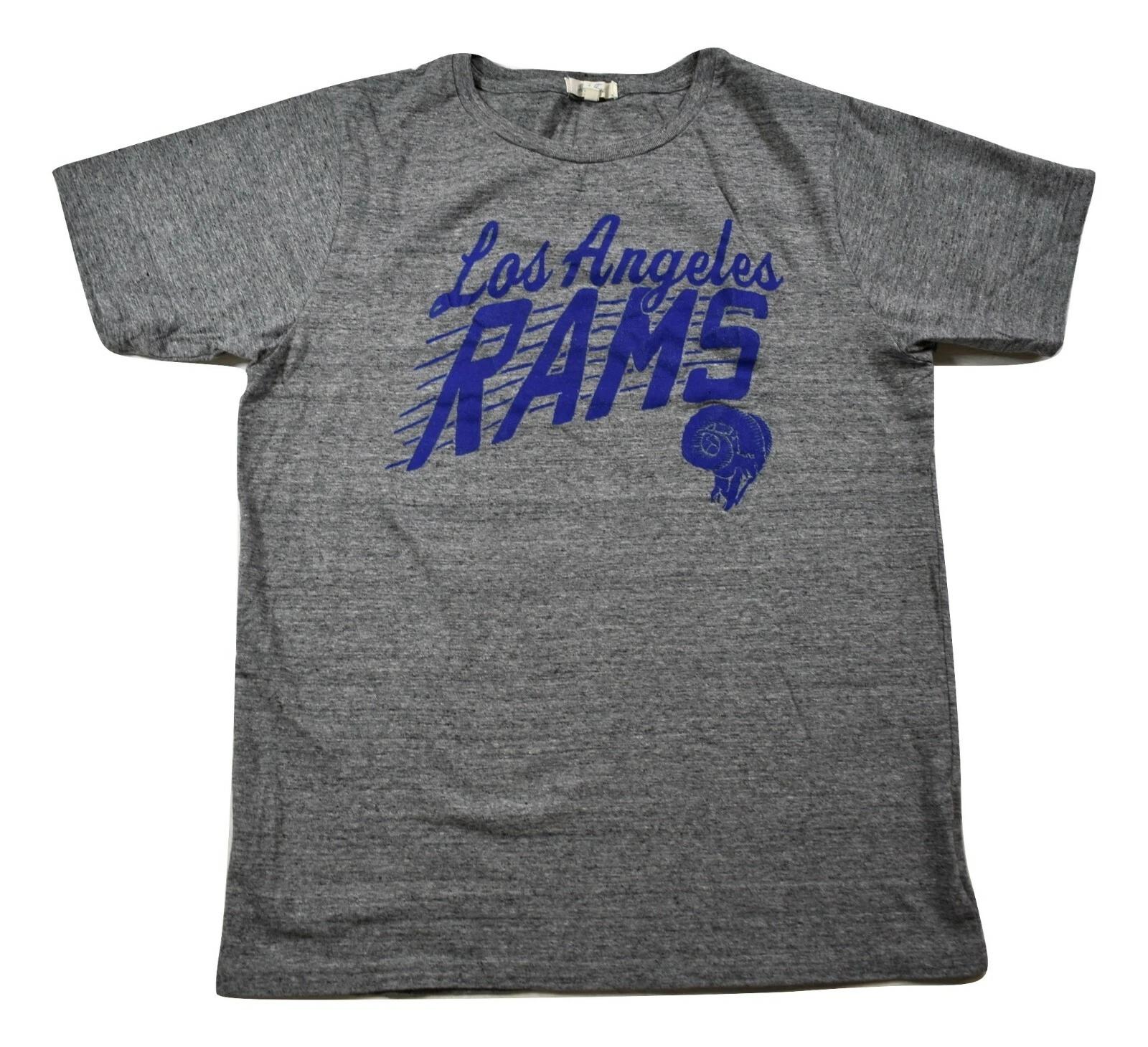 

Junk Food Mens NFL Los Angeles Rams Marled Graphic Tee Shirt New S, M, L 2XL