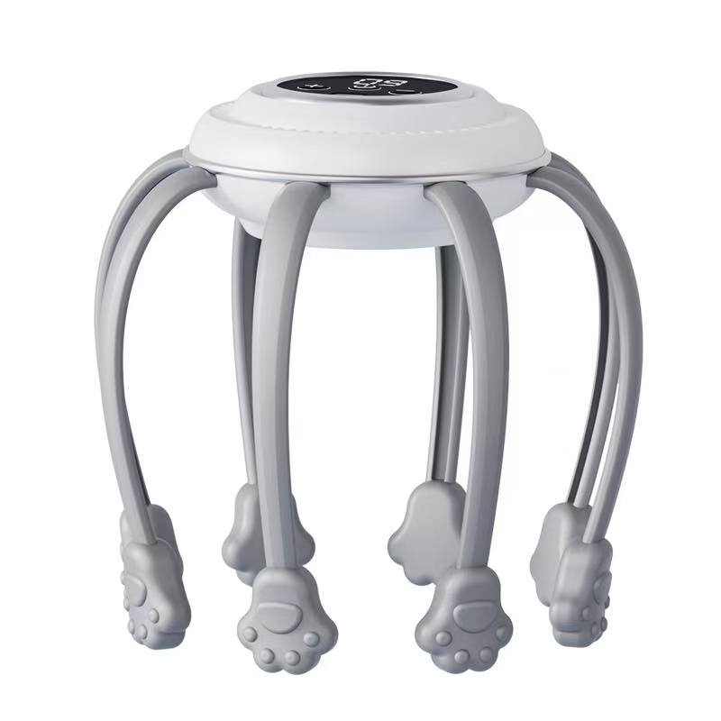 Head octopus massager usb charging model 500mah portable massager head massager massager