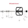 Aluminum Alloy Quick Release Folding Bike Pedals with Bearings for Road Bikes