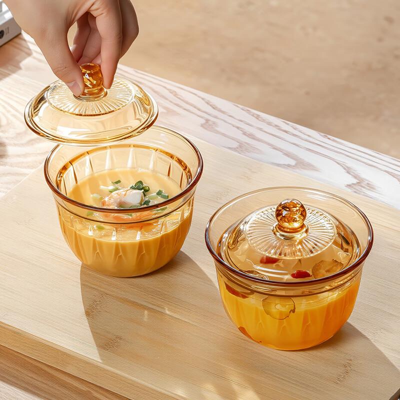 Genasi Glass Single-Serve Steaming & Stewing Pot with Lid