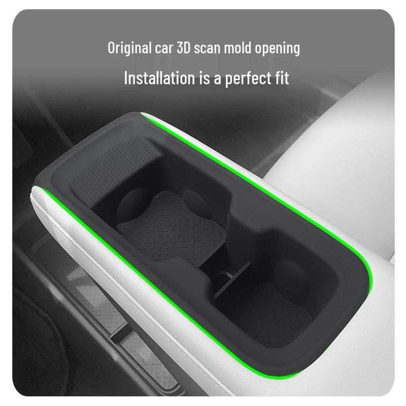 Bingo PLUS Anti-Slip Car Cup Holder Cover for Center Console Protection & Interior Decoration
