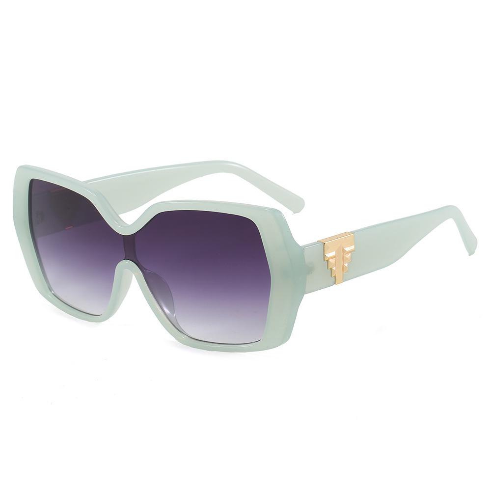 Men'S And Women'S Fashion Large-Frame Resin Sunglasses Driving Uv Protection Uv400 Sunglasses Tide