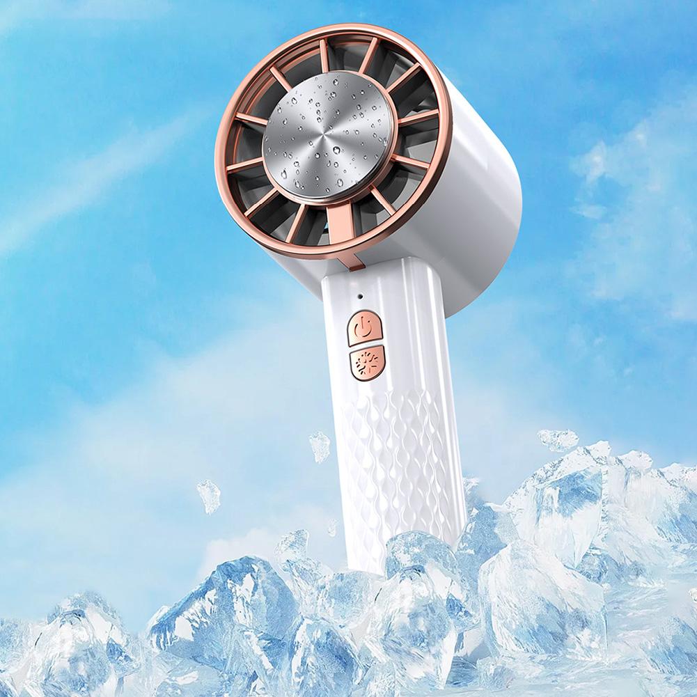 Air Conditioning Fan with Hook Portable Air Conditioner 3 Gears Electric Personal Fan for Outdoor Travel Camping