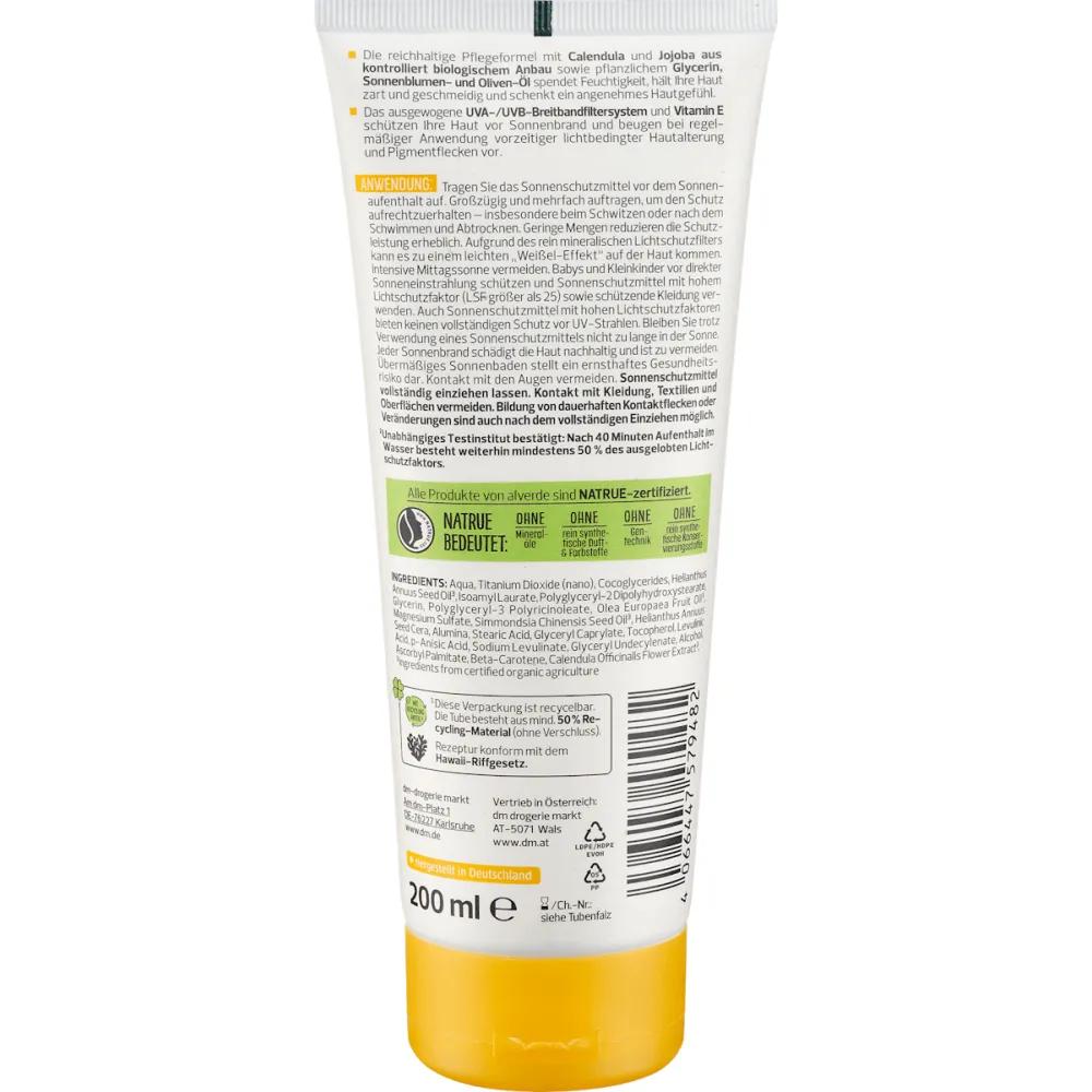 Sensible Sonnenmilch LSF30 200ml