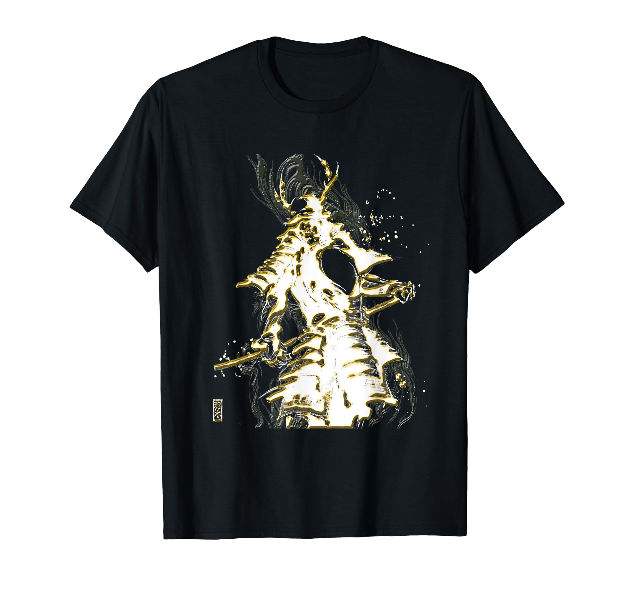 

Samurai drawn with ink (4) T-shirt чёрный