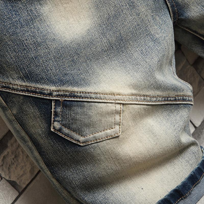 Slidte Jeans Mænds Fem-punkts Bukser Sommer Mænds Denim Shorts