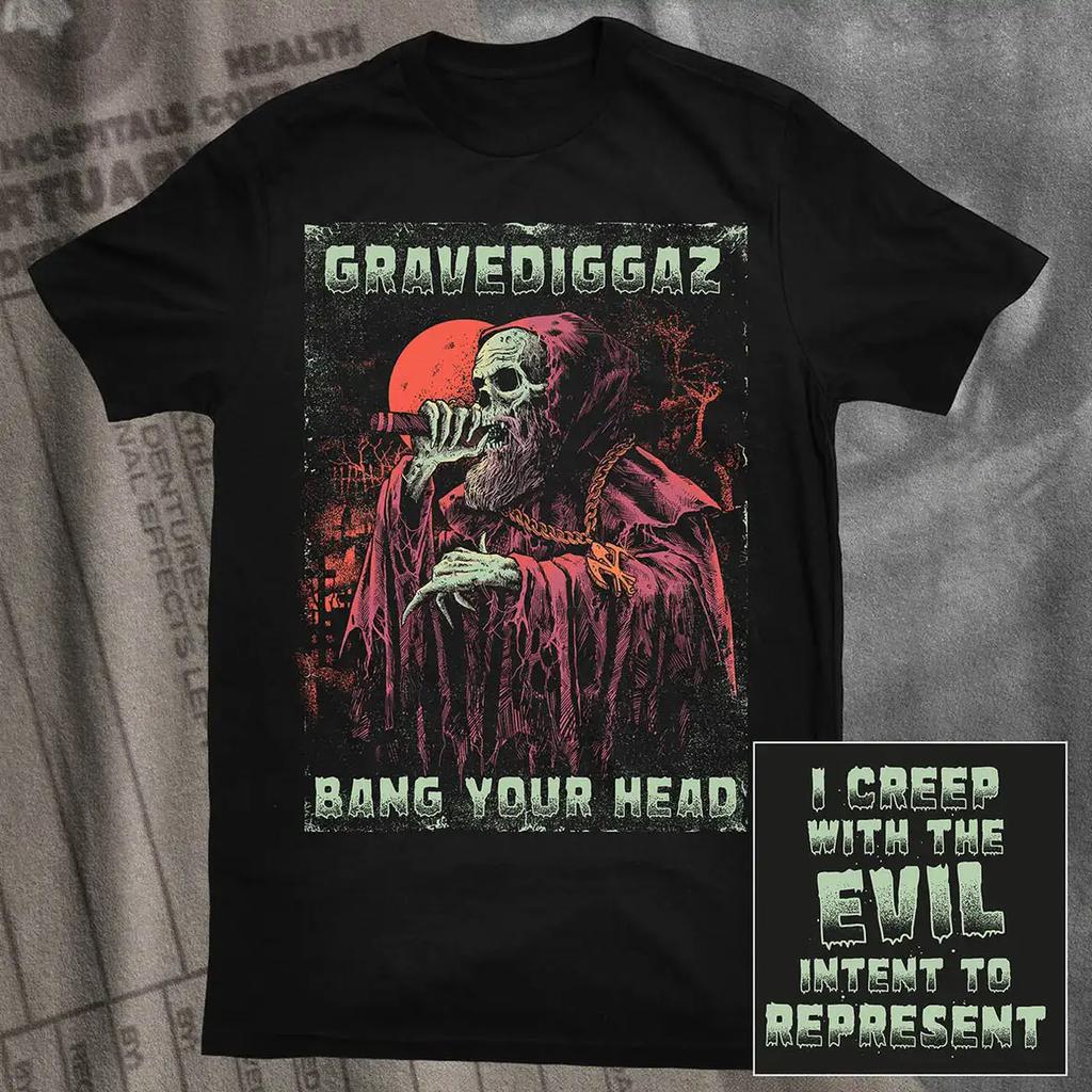 GRAVEDIGGAZ "BANG YOUR HEAD" SHIRT