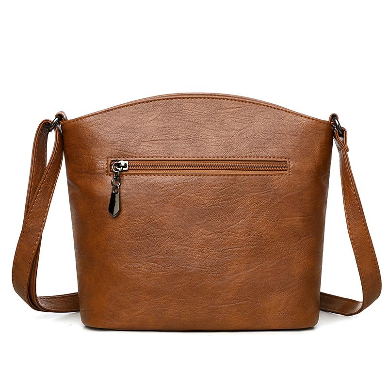 Retro small bag New fashion women's bag Trend women's shoulder bag Casual simple messenger bag