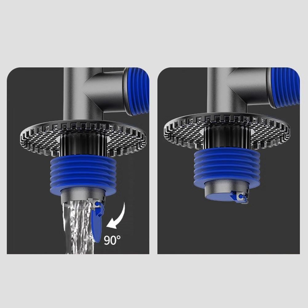 Washing Machine Floor Drain Joint Drain Pipe Connector Kitchen Bathroom Downpipe Hose Adapter Drain Pipe Joint Disposer Trap