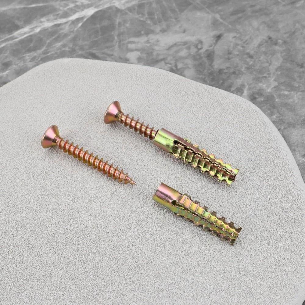 100/150Set M6 M8 Metal Expansion Tube Pipe Prevent Loose Self-Drilling Screw Assortment Kit Fastening Corrosion Resistant