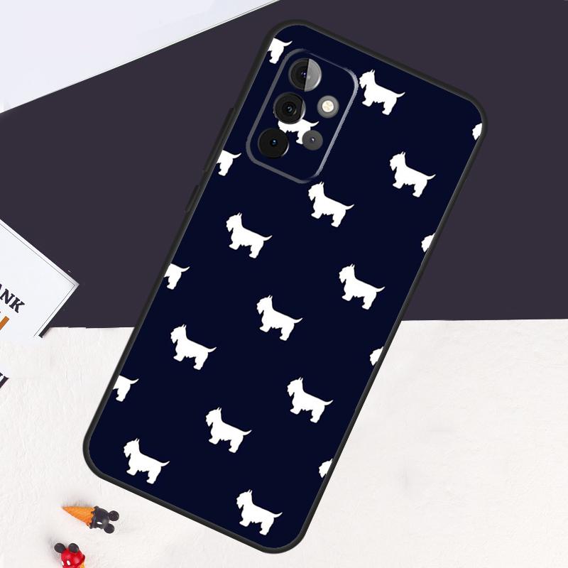 Schnauzer Puppy Dog Case For Samsung Galaxy A53 A15 A22 A52 A32 A54 A14 A16 A26 A36 A56 A55 A35 A05 A06 A33 A13