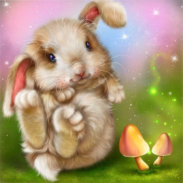 Diamond Painting Mouse Full Square Round New Arrival 5D DIY Diamond Embroidery Animal Handicraft Halloween Decoration