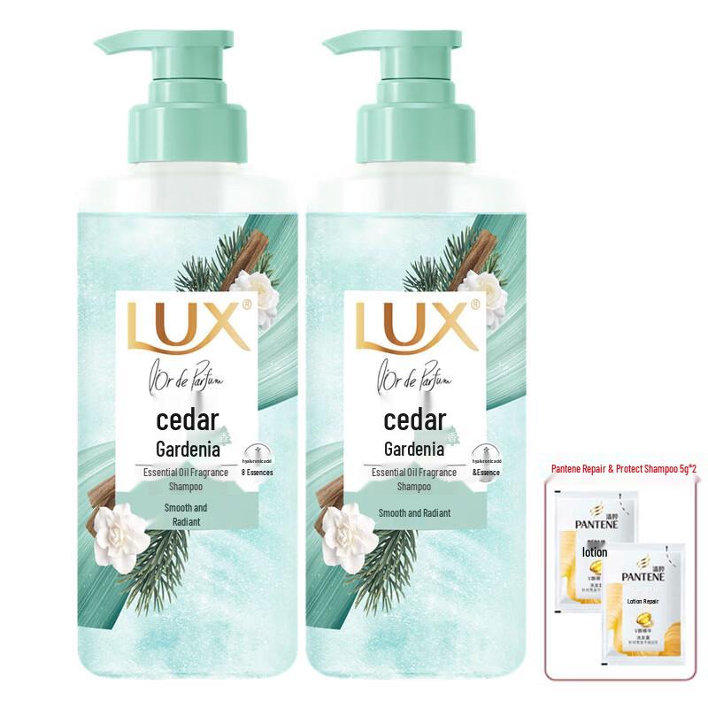 LUX Cedar Gardenia Essential Oil Fragrance Shampoo