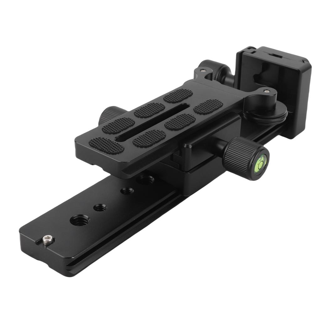 20cm Telephoto Lens Support Bracket with Quick Release Plate and Level for 1 4   3 8   Standard Screws