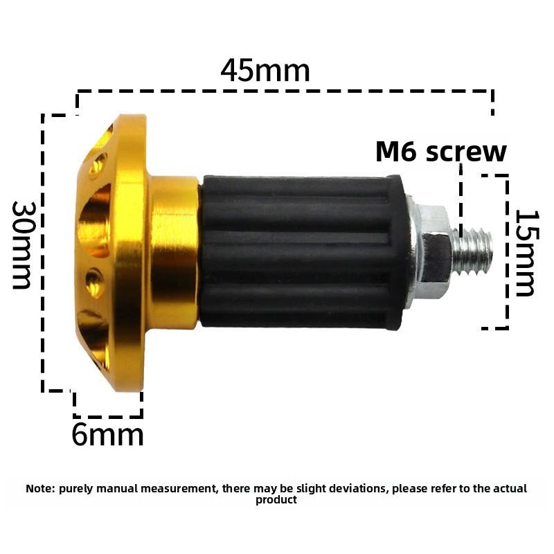 Motorcycle Handle Bar Ends Grips Moto CNC Metal Handlebar Counterweight Plug Slider Motor Bike Grips Dirt Bike Accessories