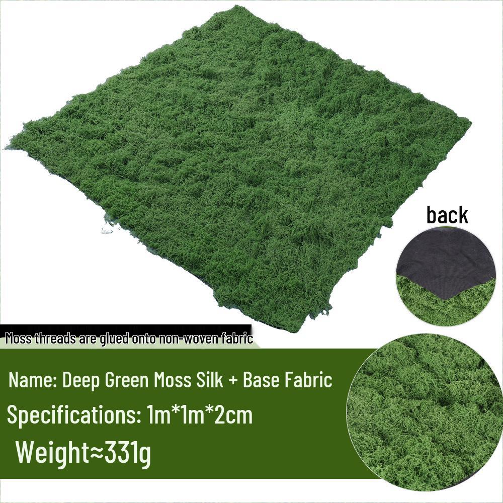 Artificial Moss Turf Landscape Ornament for Bonsai & Potted Plant Decoration