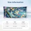 Butterfly Theme Beach Towel Personalized Custom Name & Text Soft Quick Dry Beach Towel for Swimming Travel