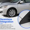 2PCS Black Fender Corner Cover Side Mirror Trim for Corolla 2008-2013 Body Panel Repair